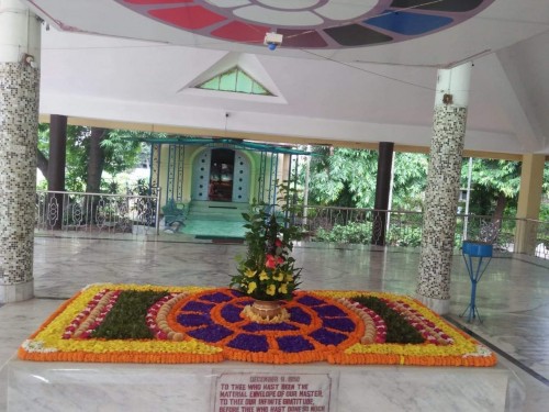 596 Samadhi Decorations at Sri Aurobindo Yoga Mandir Rourkela