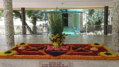 599 Samadhi Decorations at Sri Aurobindo Yoga Mandir Rourkela