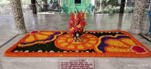 59 Samadhi Decorations at Sri Aurobindo Yoga Mandir Rourkela