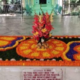 59_Samadhi-Decorations-at-Sri-Aurobindo-Yoga-Mandir-Rourkela