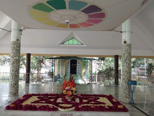 604 Samadhi Decorations at Sri Aurobindo Yoga Mandir Rourkela