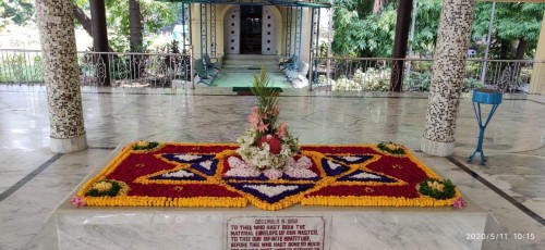 608 Samadhi Decorations at Sri Aurobindo Yoga Mandir Rourkela