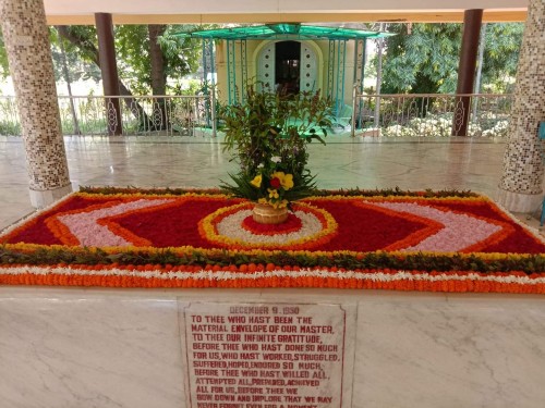 60 Samadhi Decorations at Sri Aurobindo Yoga Mandir Rourkela