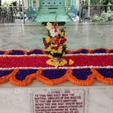 618_Samadhi-Decorations-at-Sri-Aurobindo-Yoga-Mandir-Rourkela