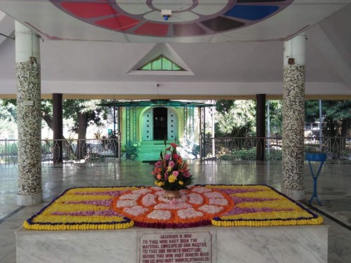 623 Samadhi Decorations at Sri Aurobindo Yoga Mandir Rourkela