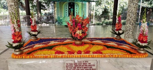 626 Samadhi Decorations at Sri Aurobindo Yoga Mandir Rourkela