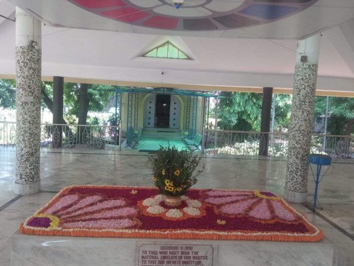 637 Samadhi Decorations at Sri Aurobindo Yoga Mandir Rourkela