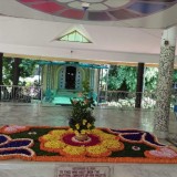 63_Samadhi-Decorations-at-Sri-Aurobindo-Yoga-Mandir-Rourkela