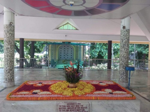 643 Samadhi Decorations at Sri Aurobindo Yoga Mandir Rourkela