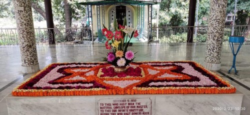 648 Samadhi Decorations at Sri Aurobindo Yoga Mandir Rourkela