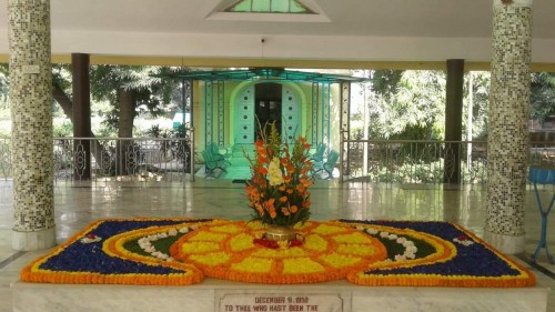 655 Samadhi Decorations at Sri Aurobindo Yoga Mandir Rourkela