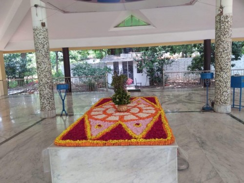 662 Samadhi Decorations at Sri Aurobindo Yoga Mandir Rourkela