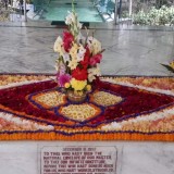 676_Samadhi-Decorations-at-Sri-Aurobindo-Yoga-Mandir-Rourkela