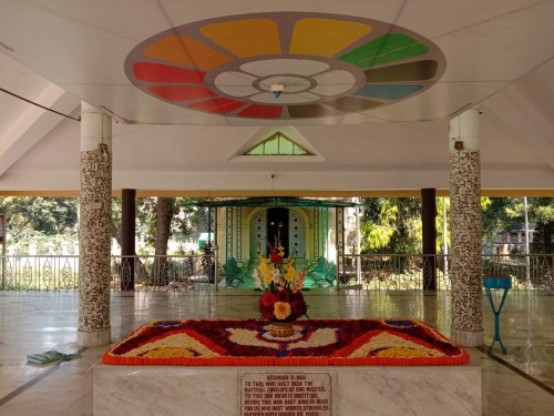 685 Samadhi Decorations at Sri Aurobindo Yoga Mandir Rourkela