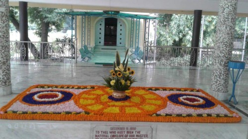 686 Samadhi Decorations at Sri Aurobindo Yoga Mandir Rourkela