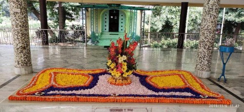 688 Samadhi Decorations at Sri Aurobindo Yoga Mandir Rourkela