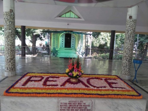 693 Samadhi Decorations at Sri Aurobindo Yoga Mandir Rourkela