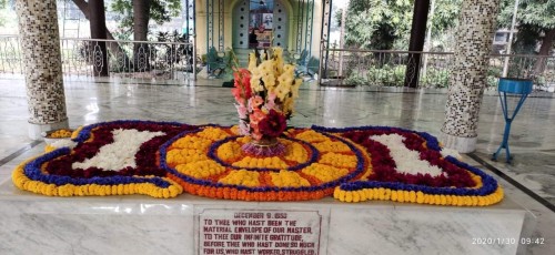 701 Samadhi Decorations at Sri Aurobindo Yoga Mandir Rourkela