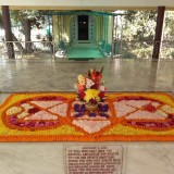 705_Samadhi-Decorations-at-Sri-Aurobindo-Yoga-Mandir-Rourkela