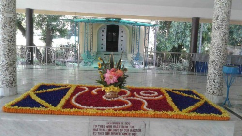 712 Samadhi Decorations at Sri Aurobindo Yoga Mandir Rourkela