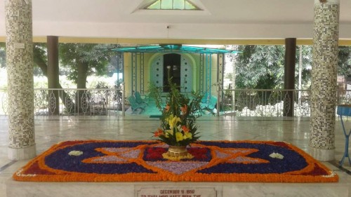 713 Samadhi Decorations at Sri Aurobindo Yoga Mandir Rourkela