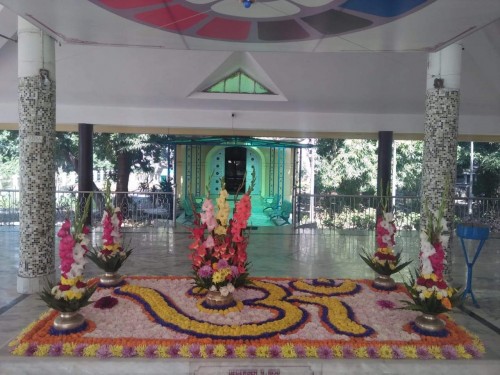 714 Samadhi Decorations at Sri Aurobindo Yoga Mandir Rourkela