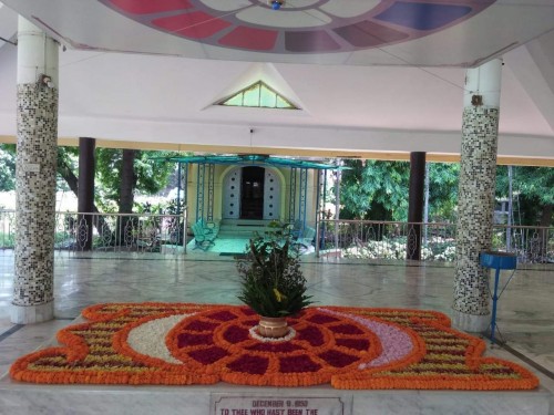 715 Samadhi Decorations at Sri Aurobindo Yoga Mandir Rourkela