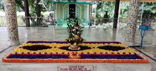 717 Samadhi Decorations at Sri Aurobindo Yoga Mandir Rourkela