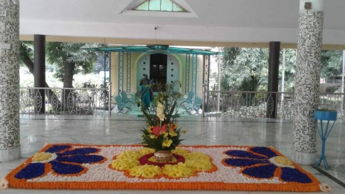 723 Samadhi Decorations at Sri Aurobindo Yoga Mandir Rourkela