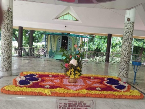 724 Samadhi Decorations at Sri Aurobindo Yoga Mandir Rourkela