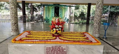 727 Samadhi Decorations at Sri Aurobindo Yoga Mandir Rourkela