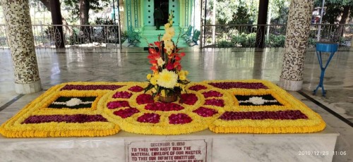 75 Samadhi Decorations at Sri Aurobindo Yoga Mandir Rourkela