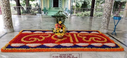 77 Samadhi Decorations at Sri Aurobindo Yoga Mandir Rourkela