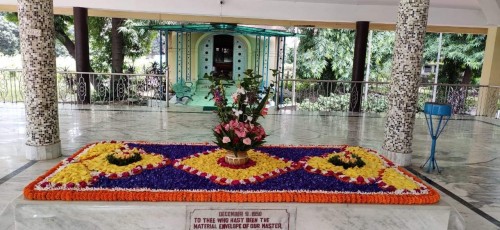 8 Samadhi Decorations at Sri Aurobindo Yoga Mandir Rourkela