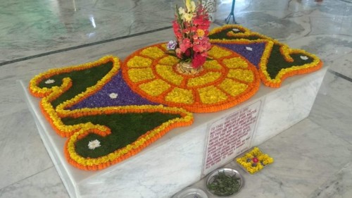 96 Samadhi Decorations at Sri Aurobindo Yoga Mandir Rourkela