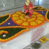 96_Samadhi-Decorations-at-Sri-Aurobindo-Yoga-Mandir-Rourkela