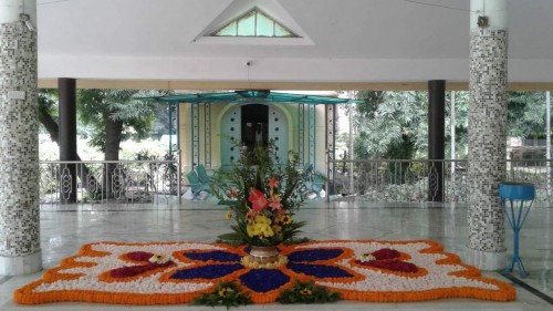 97 Samadhi Decorations at Sri Aurobindo Yoga Mandir Rourkela