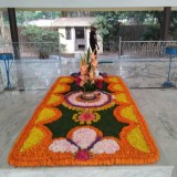 9_Samadhi-Decorations-at-Sri-Aurobindo-Yoga-Mandir-Rourkela